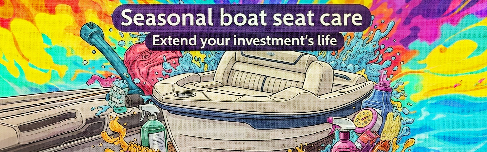 Seasonal Boat Seat Care: Extend Your Investment’s Life