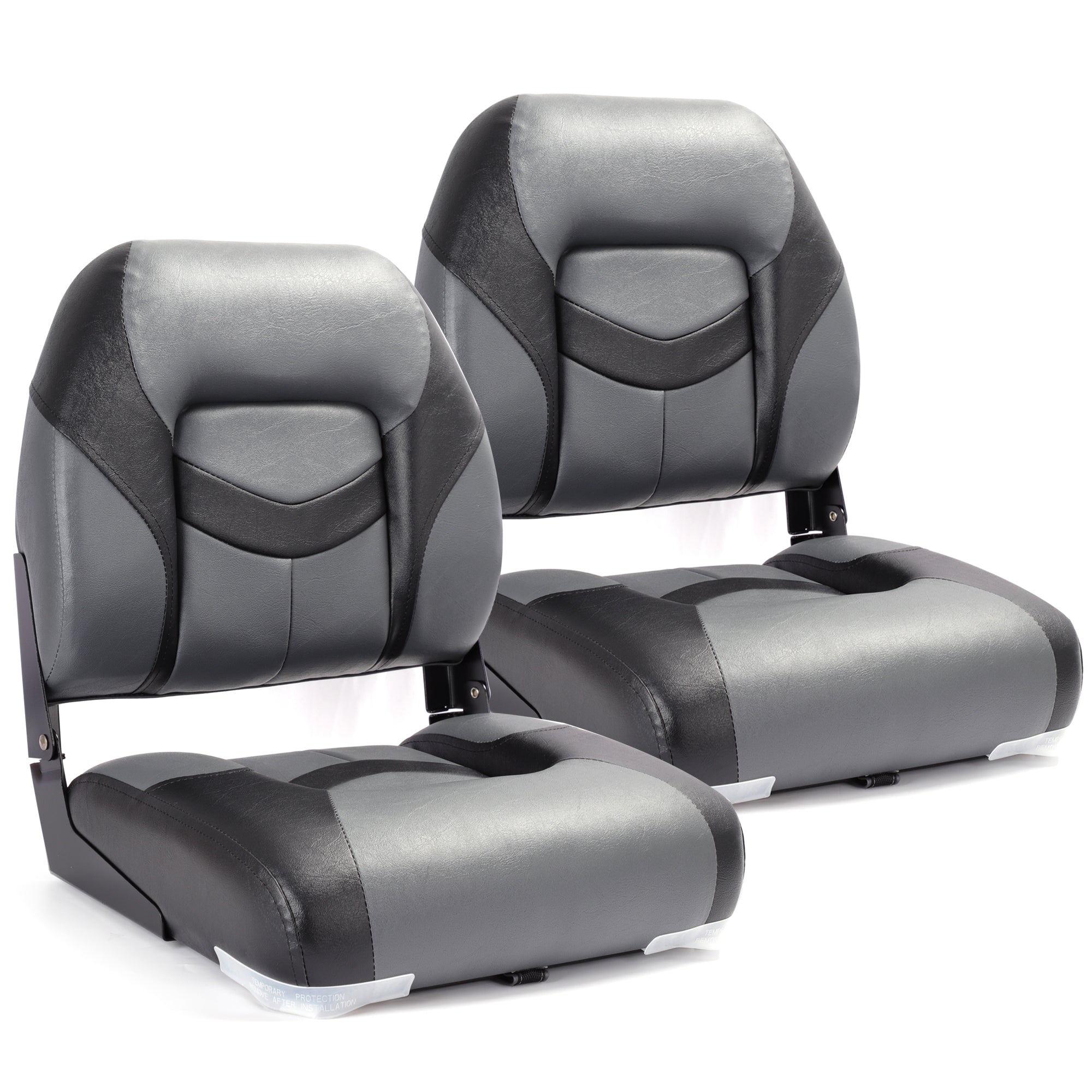 NORTHCAPTAIN Deluxe A Pair of Low Back Folding Boat Seat