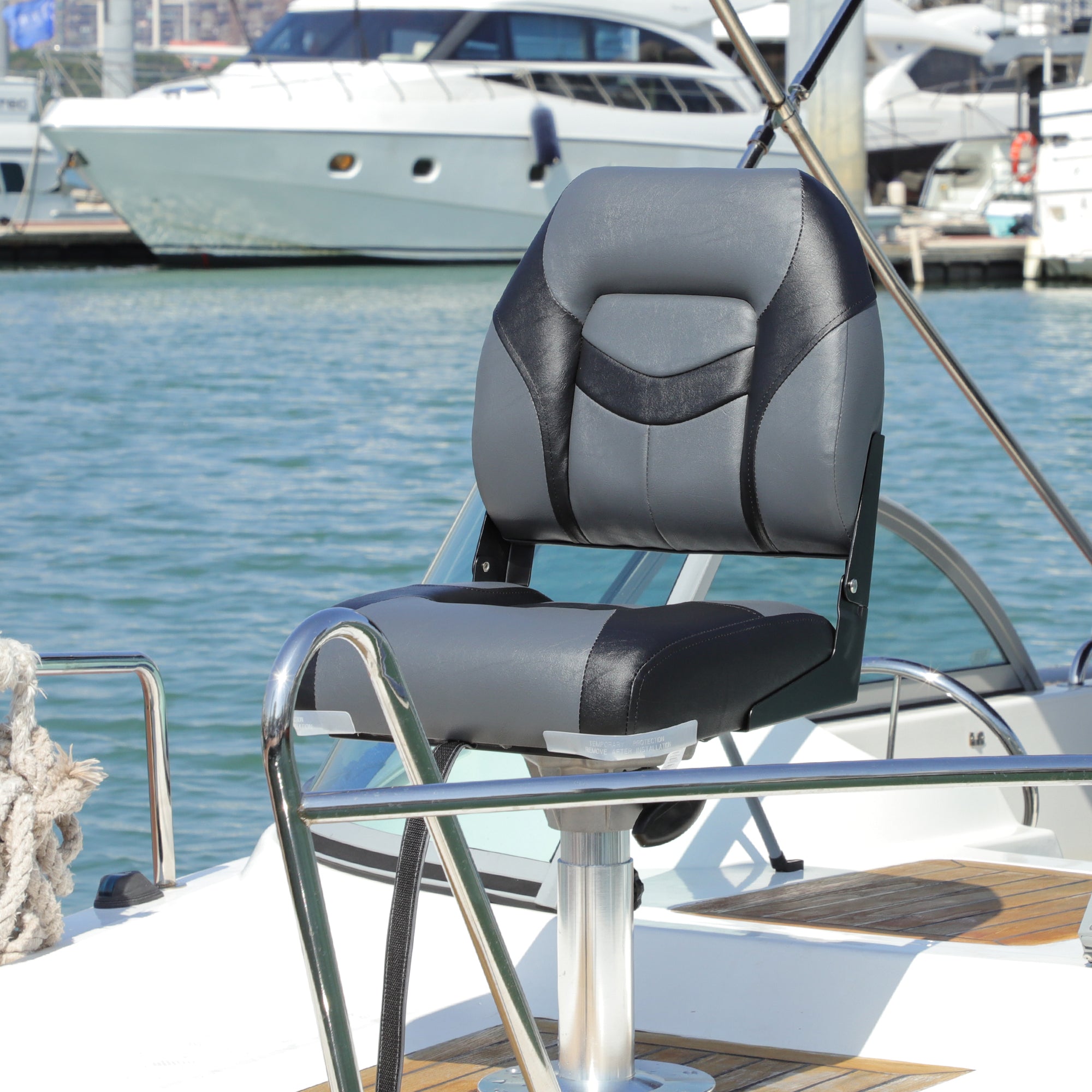 NORTHCAPTAIN Deluxe A Pair of Low Back Folding Boat Seat