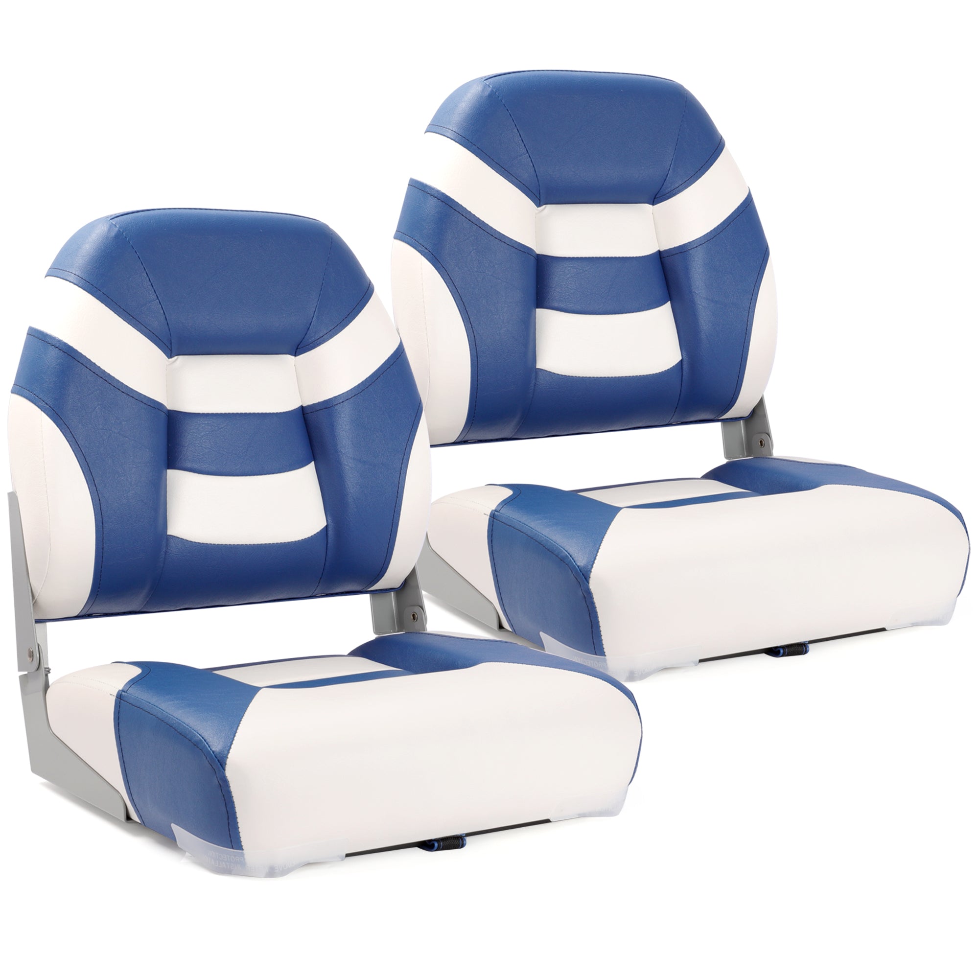 NORTHCAPTAIN Deluxe A Pair of Low Back Folding Boat Seat