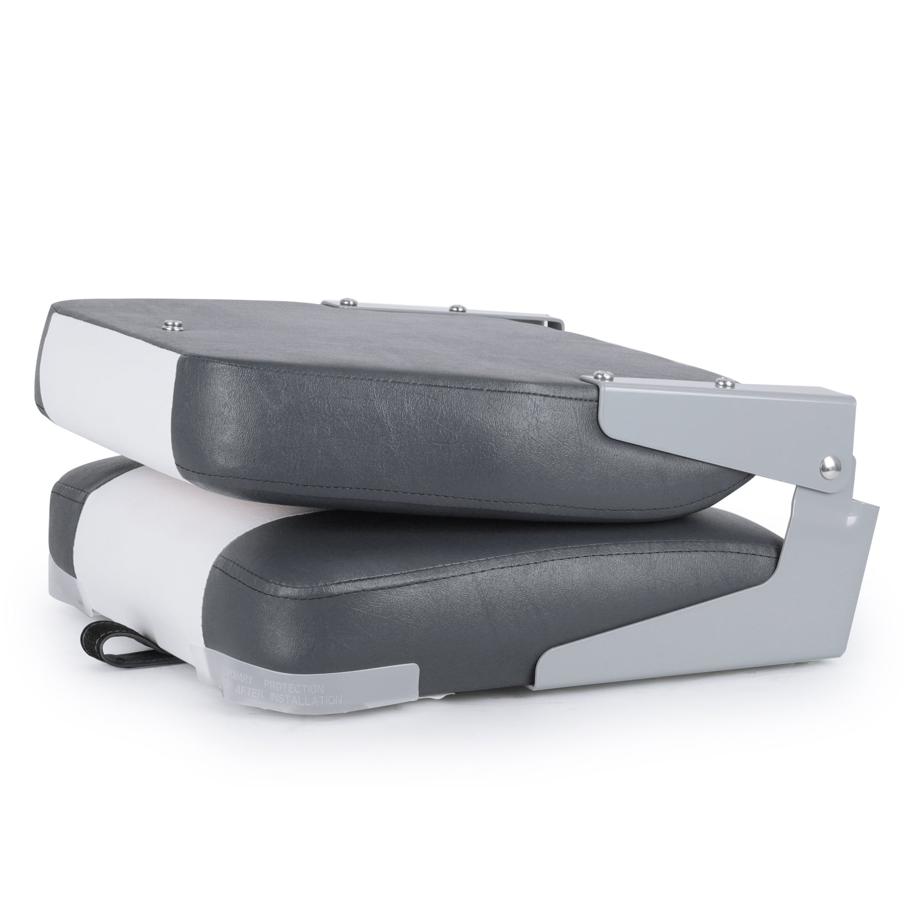 NORTHCAPTAIN A Pair of Deluxe Low Back Folding Boat Seat,Stainless Steel Screws Included