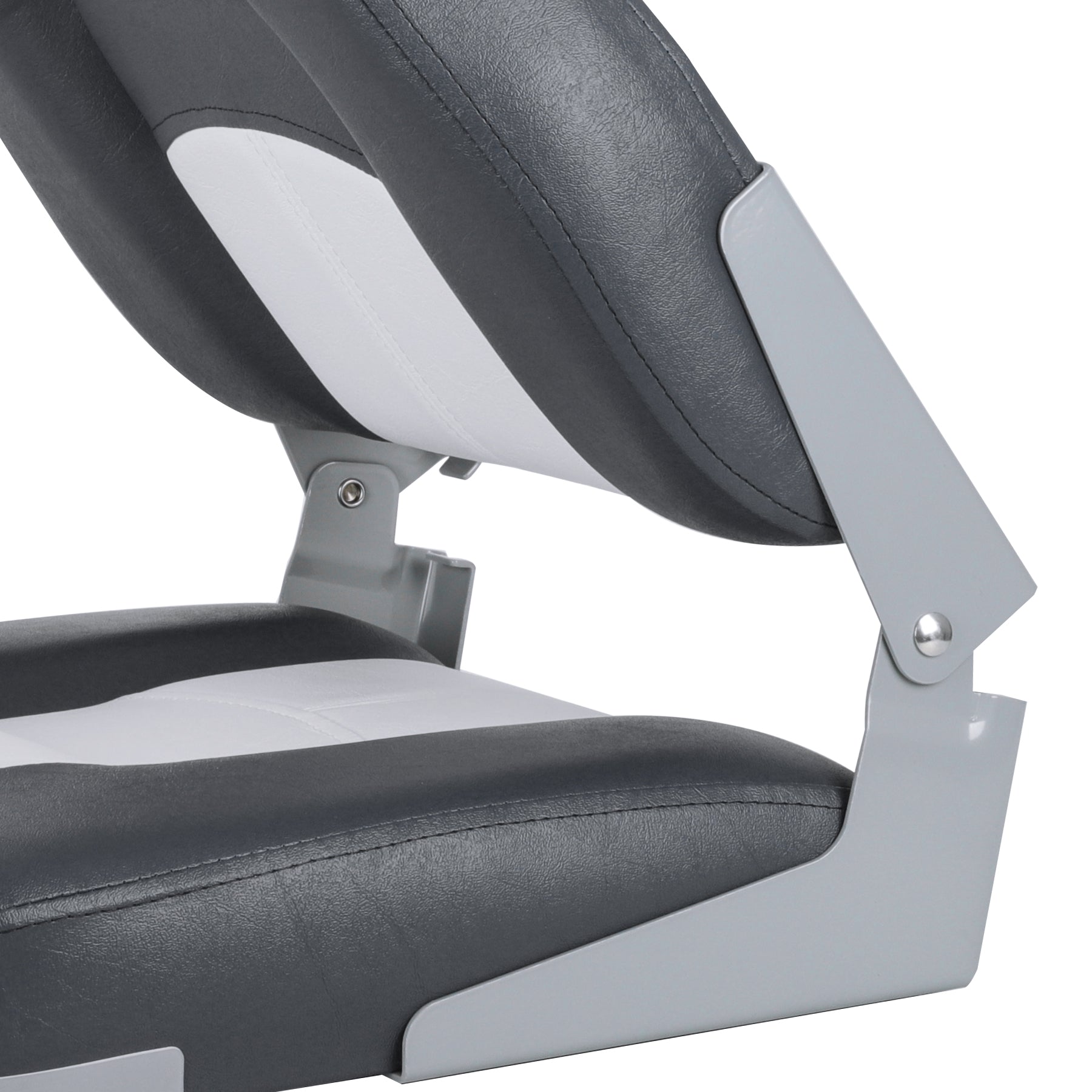 NORTHCAPTAIN A Pair of Deluxe Low Back Folding Boat Seat,Stainless Steel Screws Included