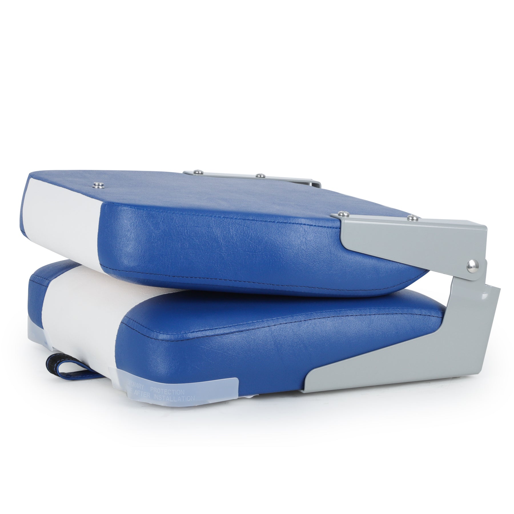 NORTHCAPTAIN A Pair of Deluxe Low Back Folding Boat Seat,Stainless Steel Screws Included