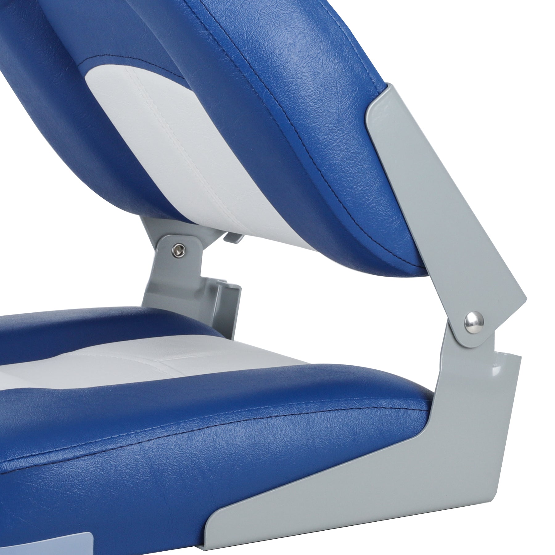 NORTHCAPTAIN A Pair of Deluxe Low Back Folding Boat Seat,Stainless Steel Screws Included