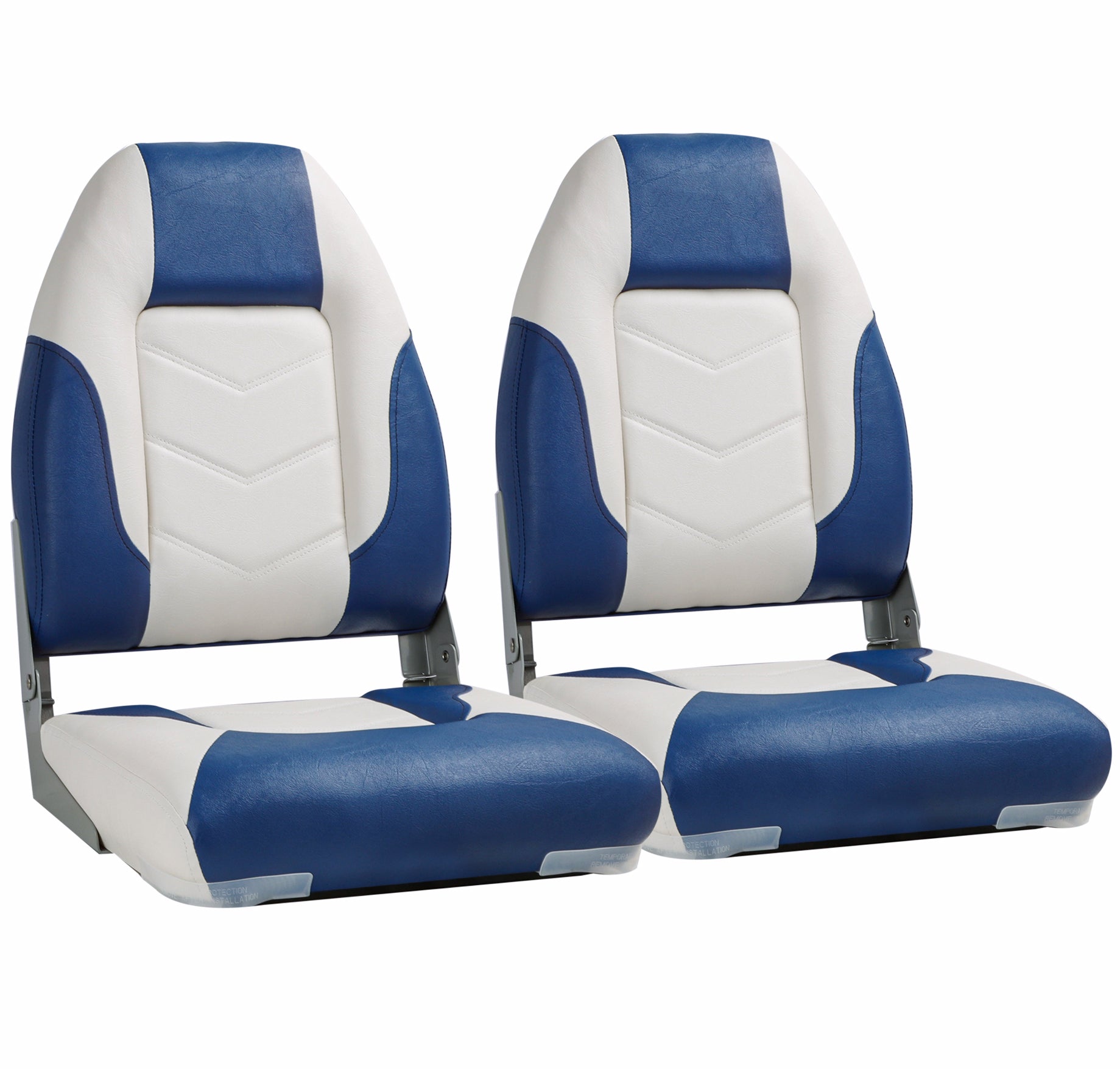 NORTHCAPTAIN T3 Deluxe Low Back Folding Boat Seat,Stainless Steel Screws Included