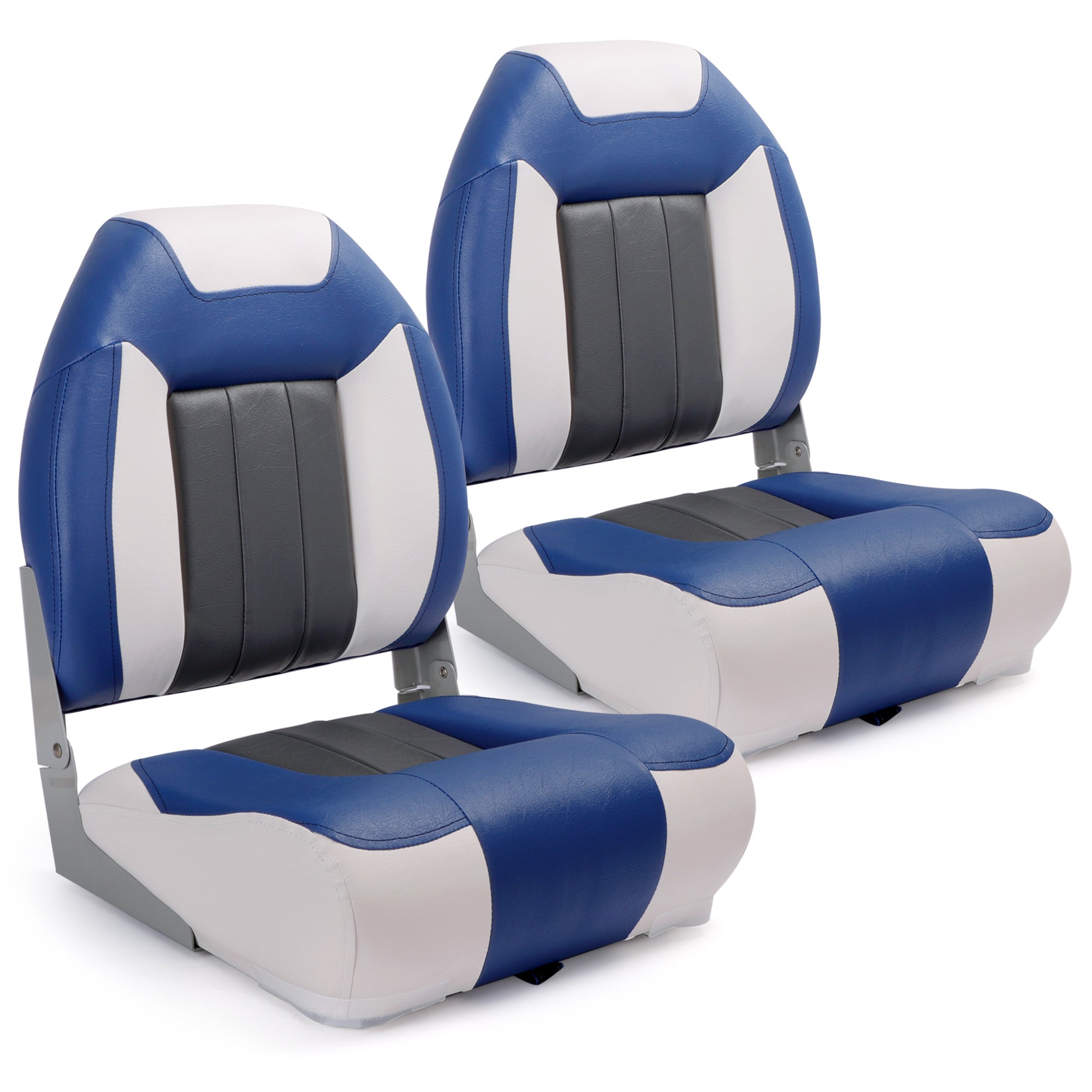 NORTHCAPTAIN C1 Deluxe High Back Folding Boat Seat,Stainless Steel Screws Included