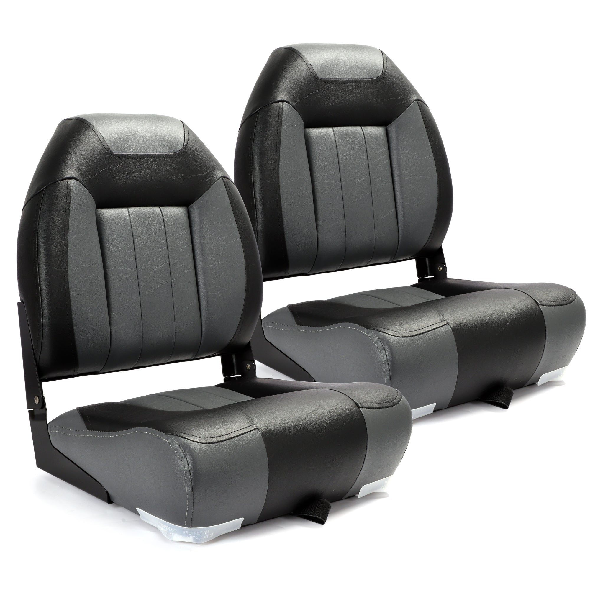 NORTHCAPTAIN C1 Deluxe High Back Folding Boat Seat,Stainless Steel Screws Included