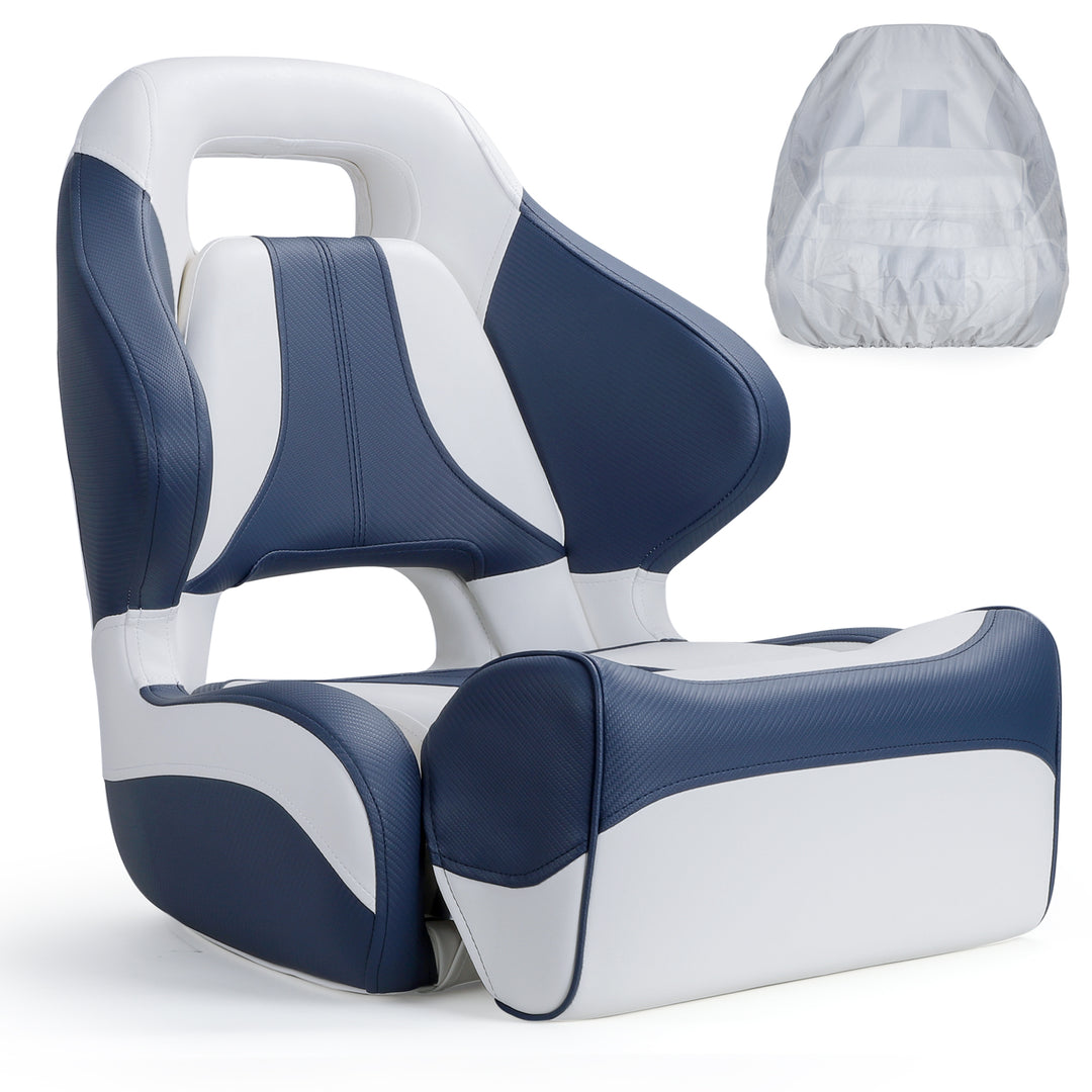 NORTHCAPTAIN Premium Pontoon Captain's Chair Sport Flip Up Boat Bucket