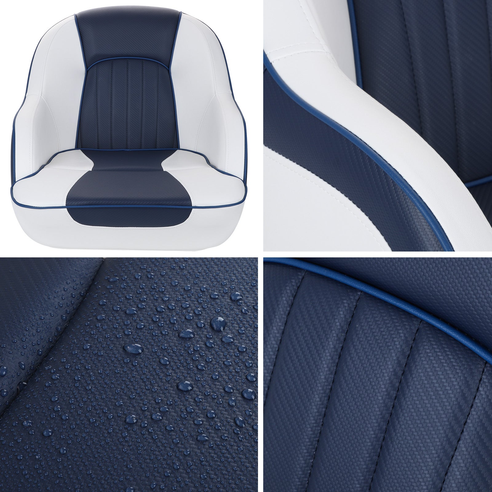 NORTHCAPTAIN Pontoon Captain Bucket Boat Seat with Seat Cover