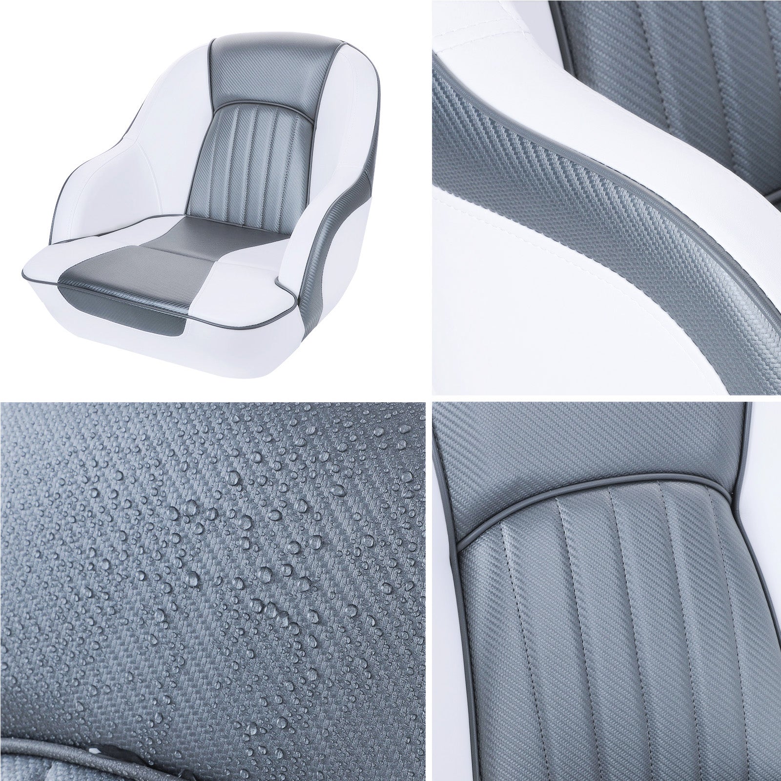 NORTHCAPTAIN Pontoon Captain Bucket Boat Seat with Seat Cover