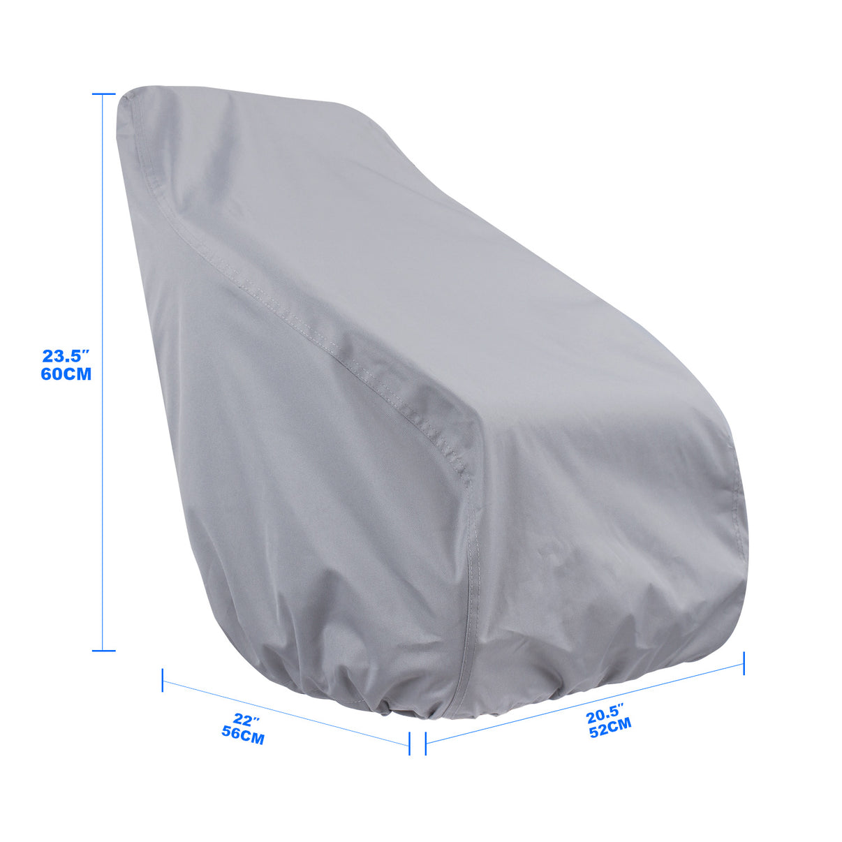 NORTHCAPTAIN 600D 100 Waterproof Light Grey Boat Seat Cover, Custom F