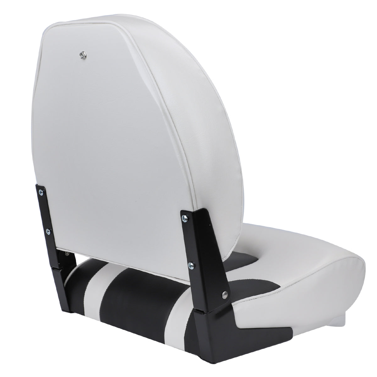 NORTHCAPTAIN C1 Deluxe High Back Folding Boat Seat,Stainless Steel Scr